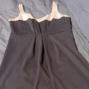 Old navy grey and white knee length dress